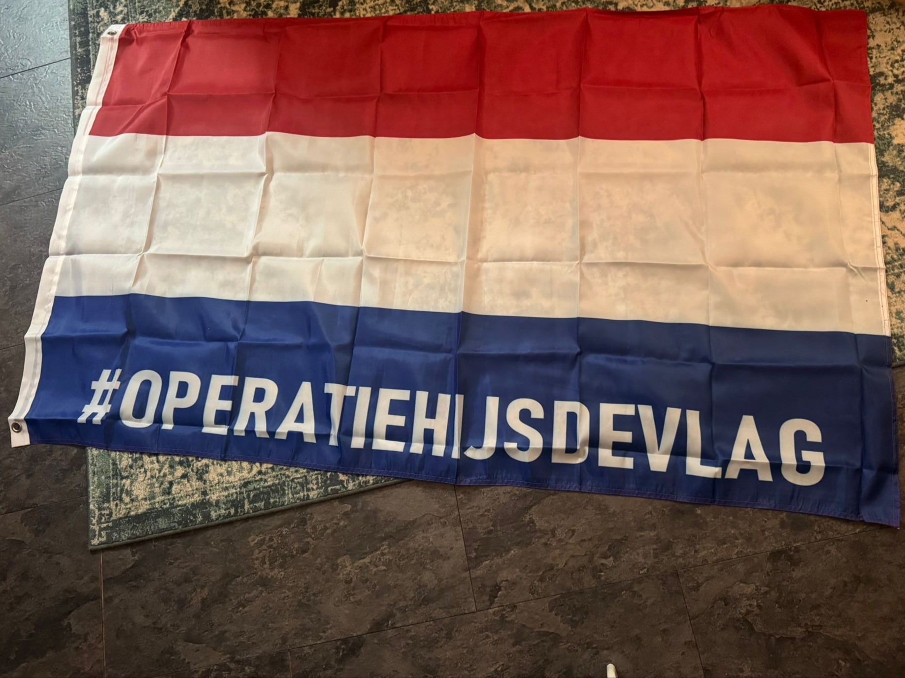 Nederlandse vlag 90×150 cm #operatiehijsdevlag